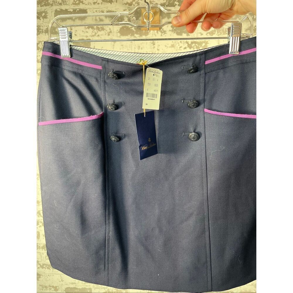 Brooks brother | women nwt navy blue pencil skirt